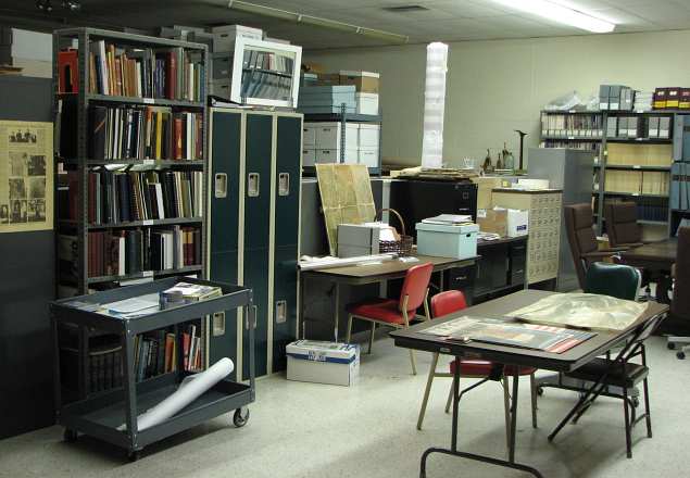 Trowbridge Research Library at the Wyandotte County Historical Museum