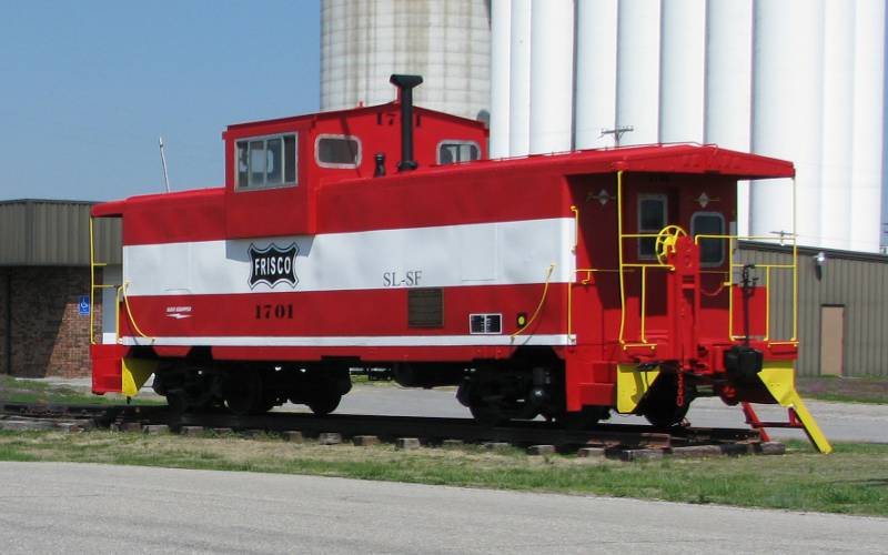 Frisco Caboose 1701 - Columbus, Kansas