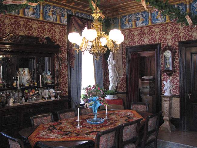 Lebold Mansion dining room
