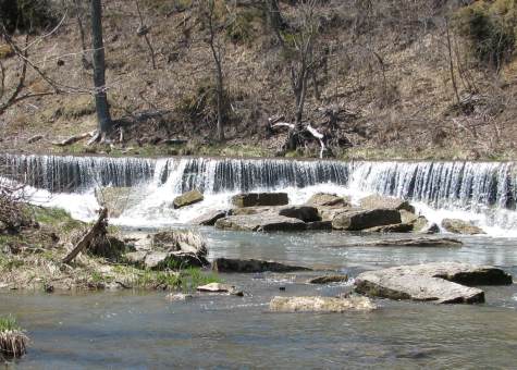 Deep Creek Waterfall at Pillsbury Crossing