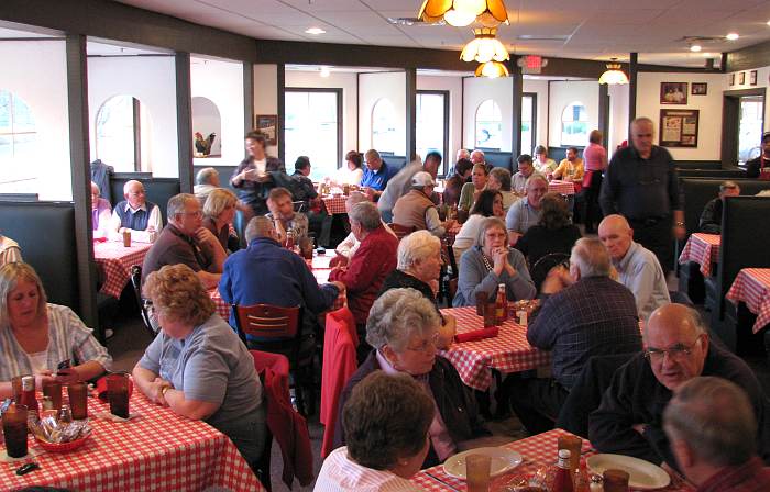 Stroud's dining room