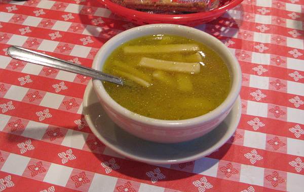 Stroud's chicken noodle soup