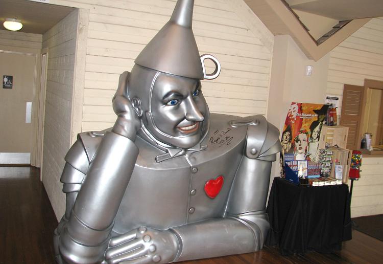 Tin Man at the OZ Museum.