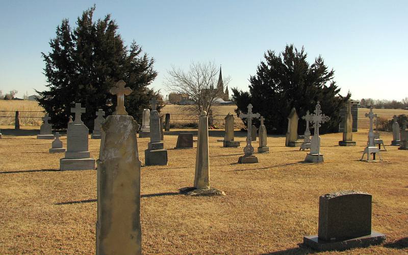 Holy Cross Cemetery and Church