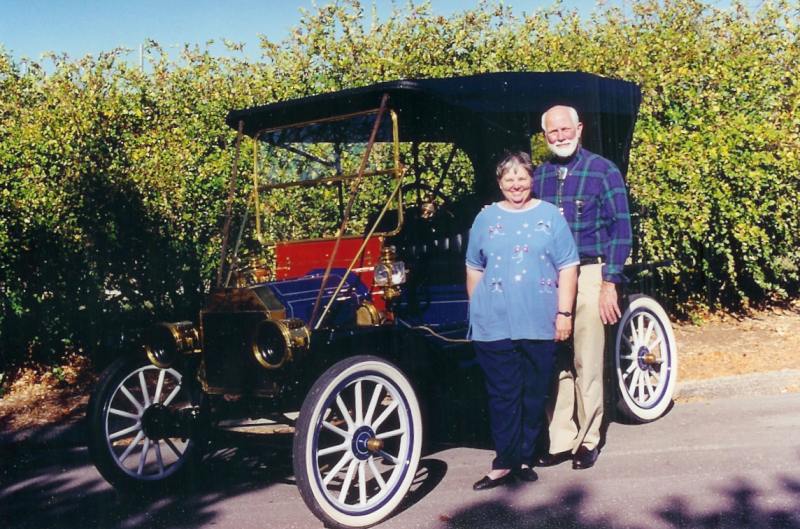 Gary and Carol Hylton and Model T