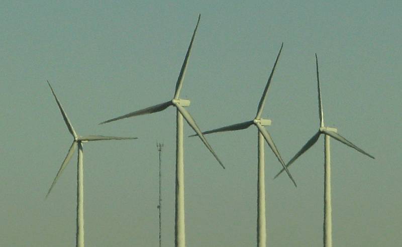 Wind Turbines at Smoky Hill Wind Farm in central Kansas