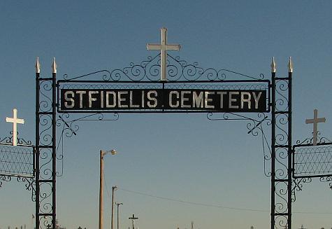 St. Fidelis Cemetery - Victoria, Kansas