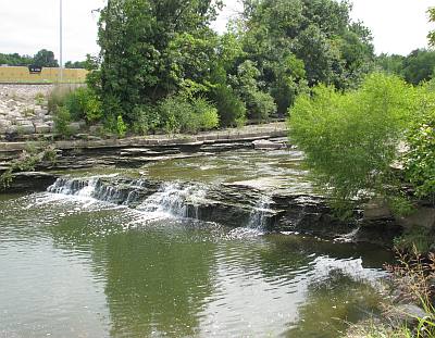 Turkey Creek Waterfall Park - Merriam, Kansas