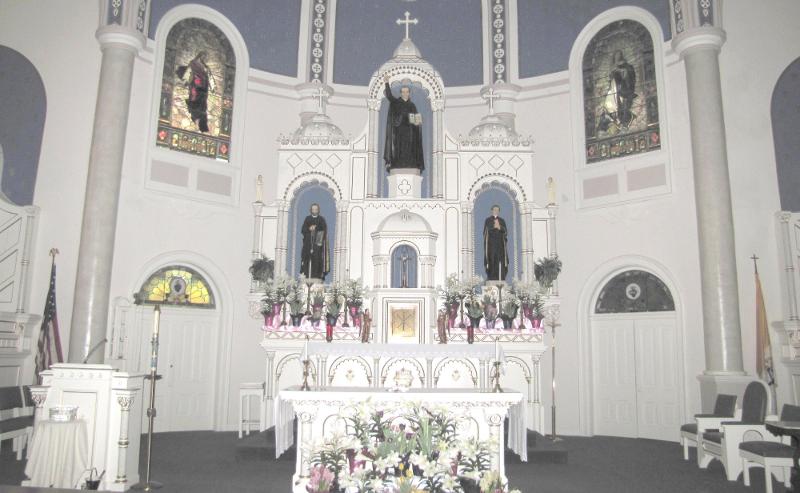 St. Francis Catholic Church altar