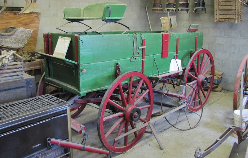 early John Deere wagon
