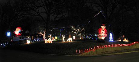 Butcher Christmas Light Display - Overland Park, Kansas