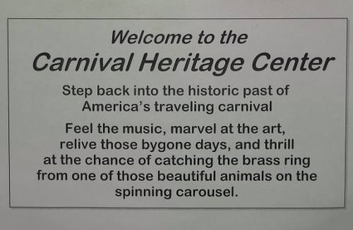Carnival Heritage Center - Kinsley, Kansas