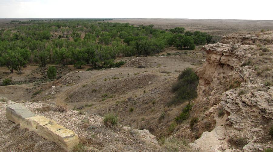 Cimarron River valley