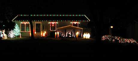 County Line Road Nativity - Kansas City, Kansas.