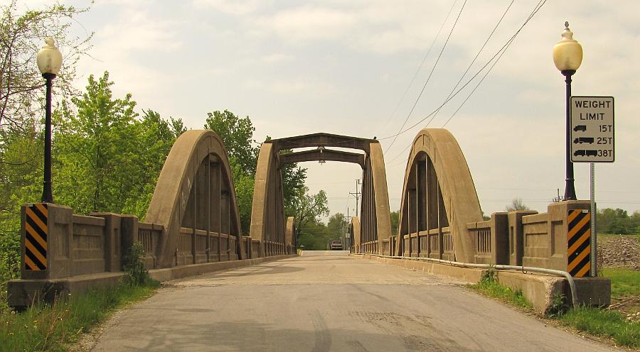 Creamery Bridge roadway - Osawatomie, Kansas