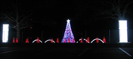 Front Dorr Christmas sound and light display