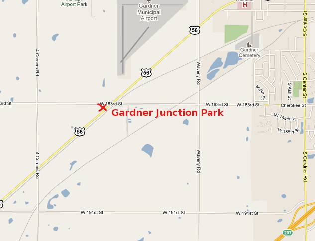 Gardner Junction Park Map - Gardner, Kansas