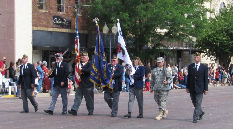 VFW Post 6240 Color Guard - Russell, Kansas