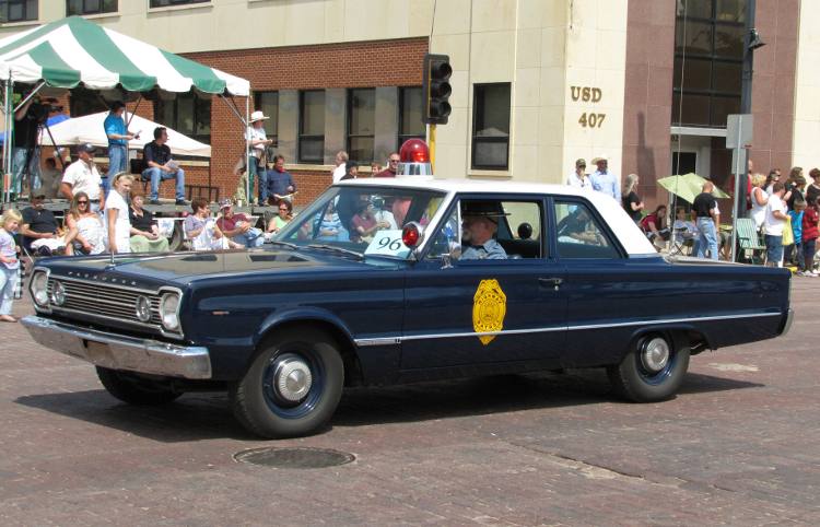 1966 Plymouth Kansas Highway Patrol Car