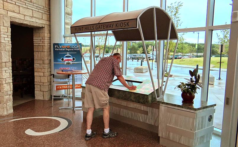 Flint Hills Gateway Kiosk - Manhattan, Kansas