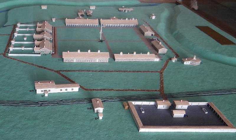 Fort Larned model - Larned, Kansas