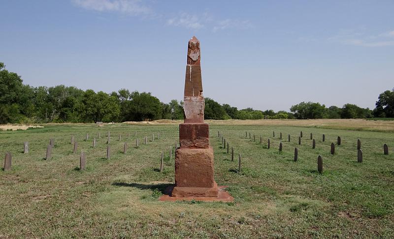 Third Infantry Honored Dead - cemetery marker