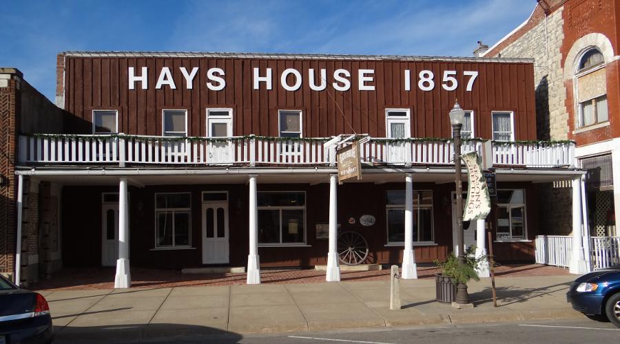 Hays House  prior to renovation