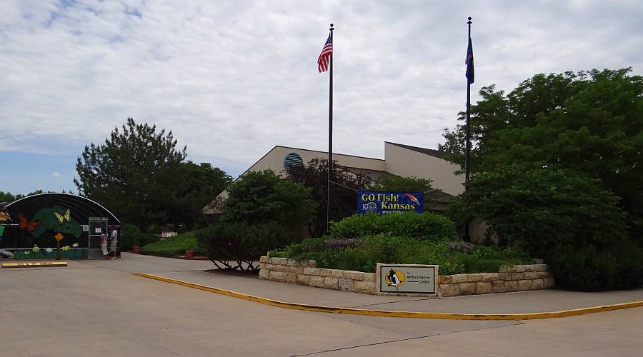 Milford Nature Center and butterfly house