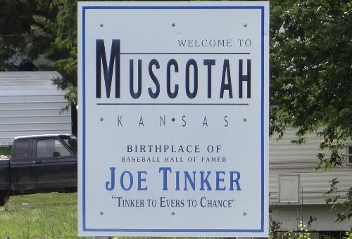 Muscotah, Kansas home of the World's Largest Baseball