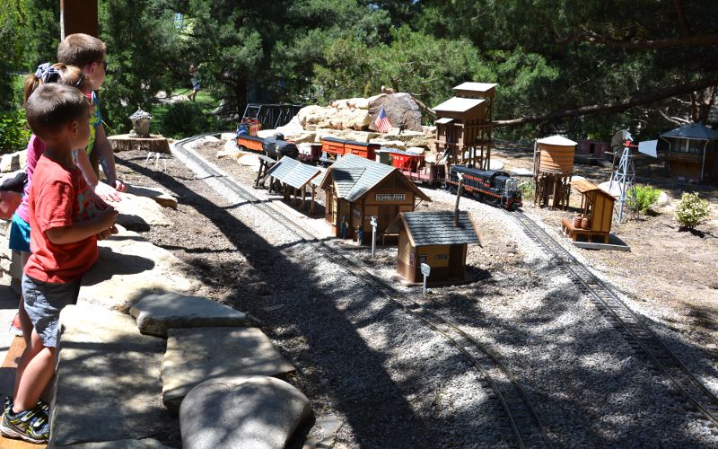 The Gene E. Spear Railroad Garden - Botanica Wichita Gardens