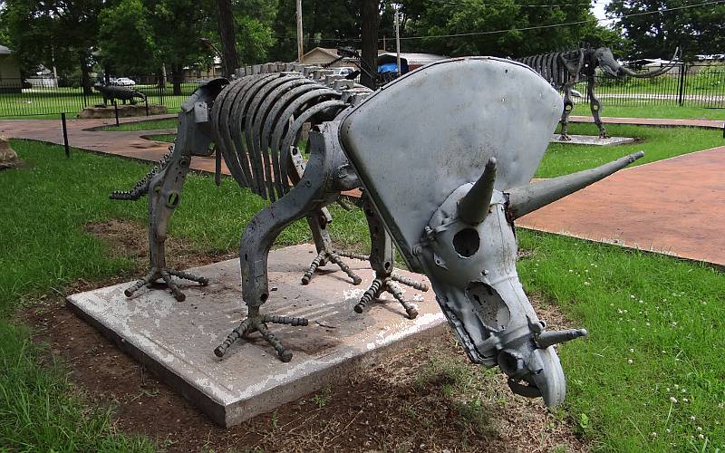 Triceratops - Erie Dinosaur Park