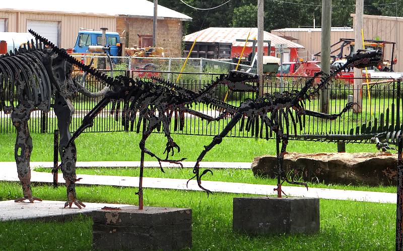 Velociraptors - Erie Dinosaur Park