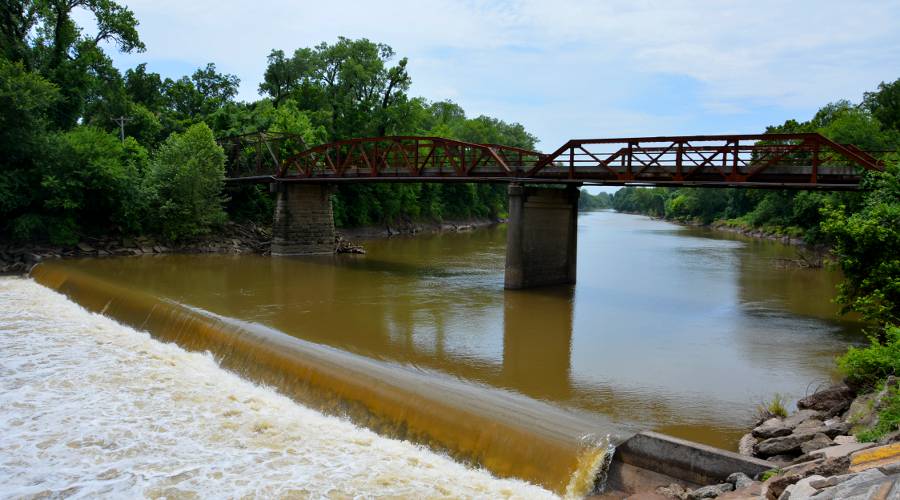 Old 59 Neosho River Bridge and Dam