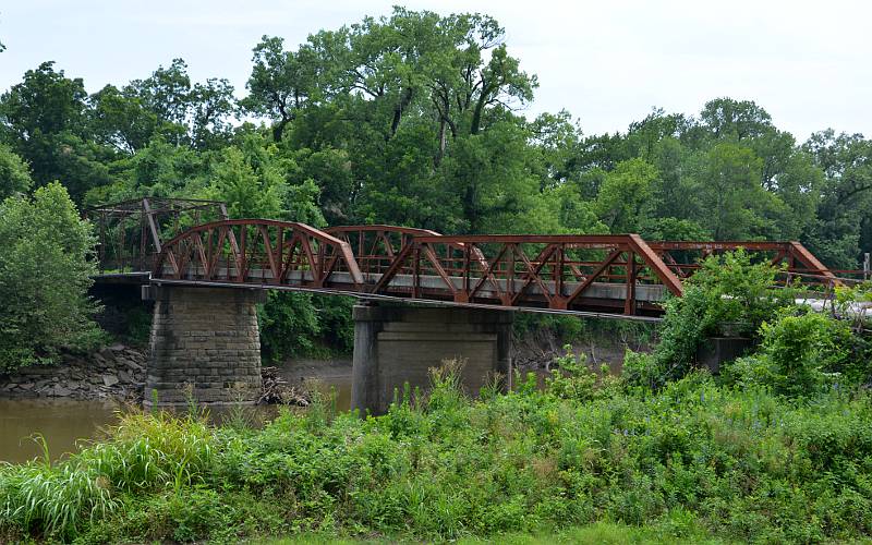 Neosho River Bridge span types