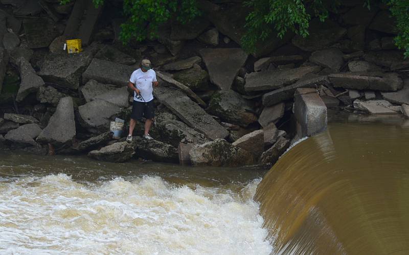 Fishing the river