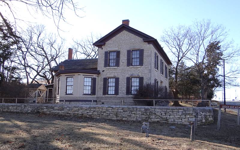 Isaac T. Goodnow House State Historic Site - Manhattan, Kansas