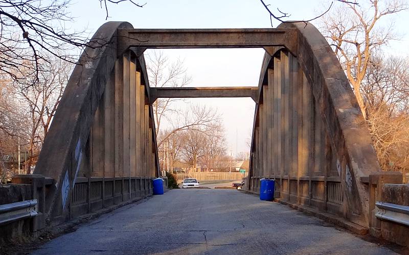 Emporia Kansas March Arch Bridge