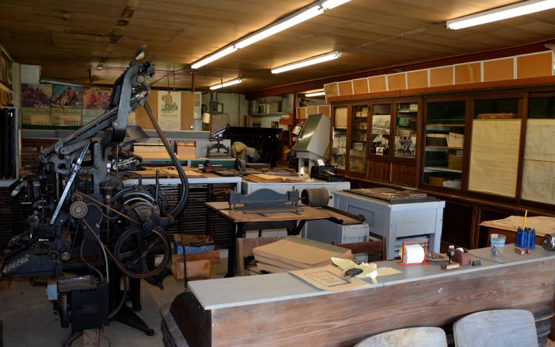 Souders Historical Farm Museum Print Shop
