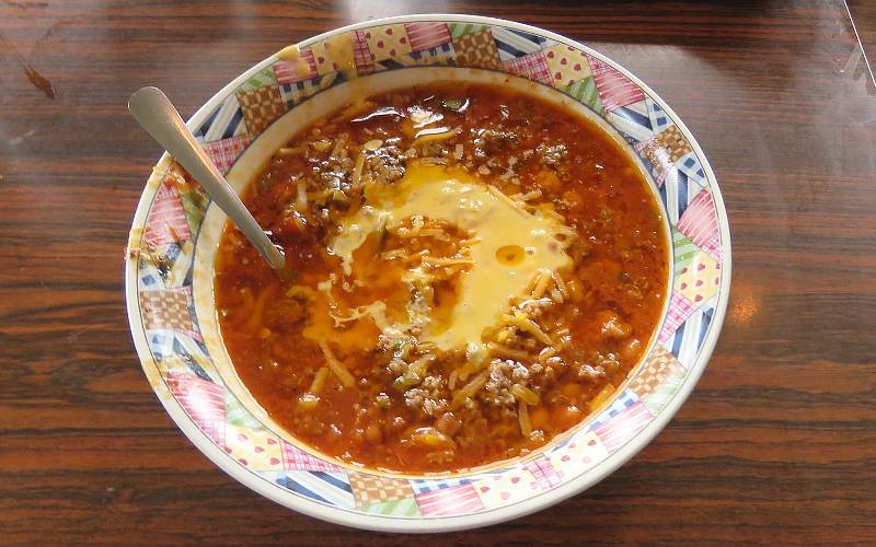 Chuck & Hank's River Shack chili