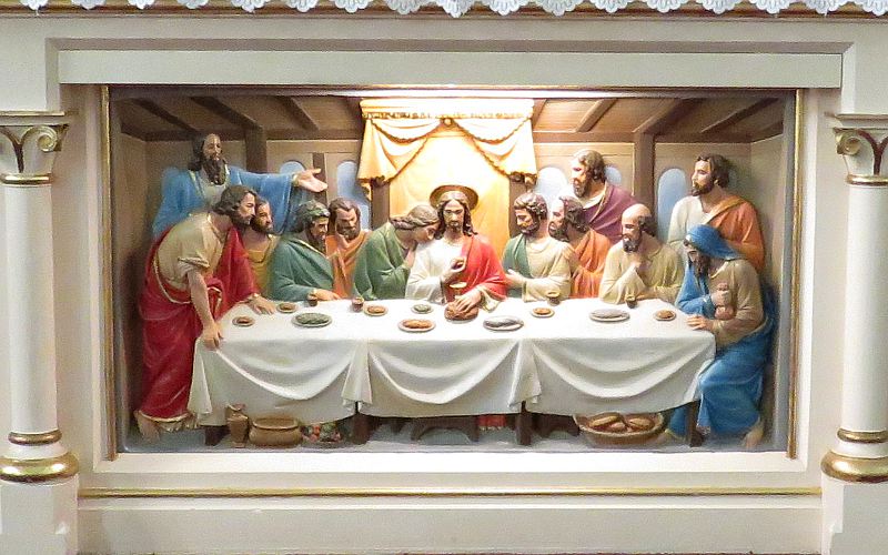 Immaculate Conception Catholic Church Last Supper
