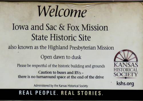 Iowa and Sac and Fox Mission - Highland, Kansas