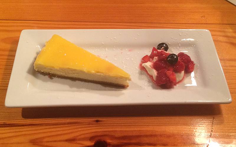 imoncello-ricotta cheesecake - Renaissance Cafe