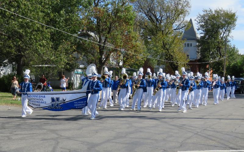 Neodesha Marching Band- Fredonia Homecoming Grand Parade