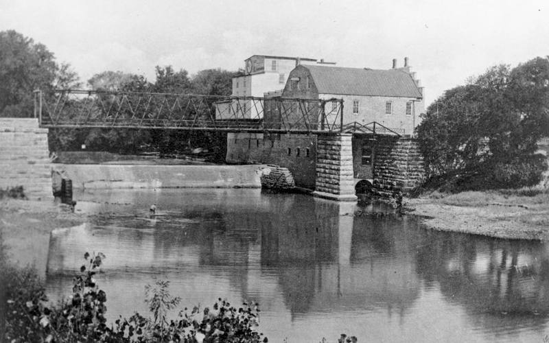 The Soden Flour Mill on the Cottonwood River