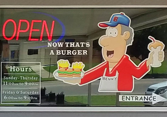 Benny's Burgers and Shakes - Cheney, Kansas