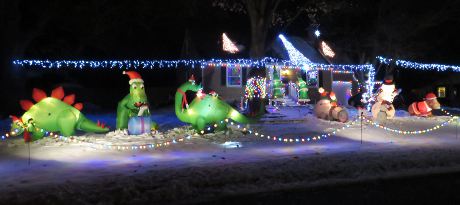 Hemlock Street Christmas Display  - Overland Park, Kansas