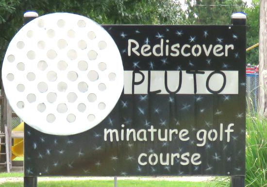 Rediscover Pluto Miniature Golf Course - Burdett, Kansas
