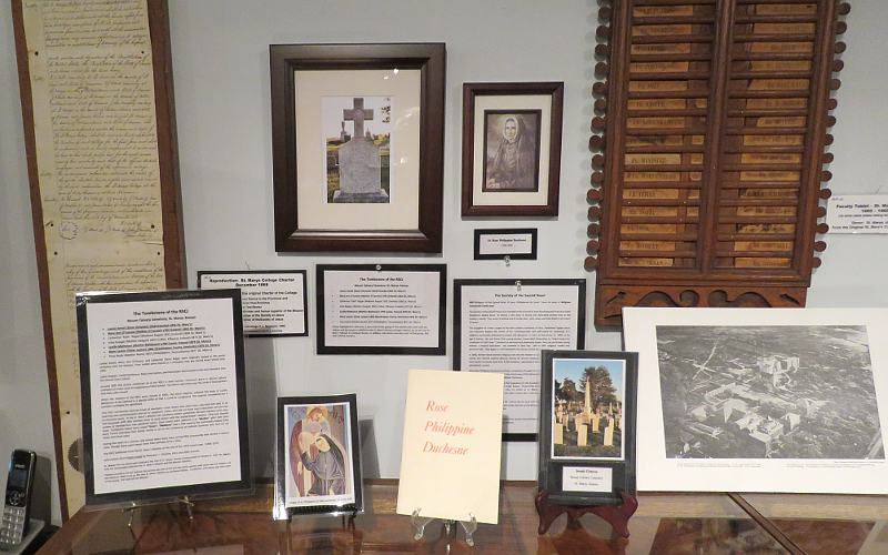St. Philippine Duchesne exhibit