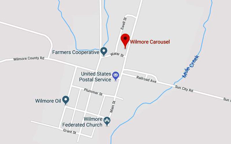 Wilmore Carousel Map - Wilmore, Kansas