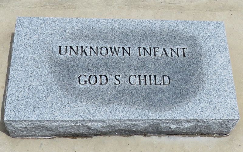 Unknown Infant burial